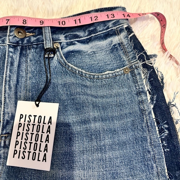 NWT! ANTHROPOLOGIE PISTOLA DENIM SKIRT - Picture 6 of 8